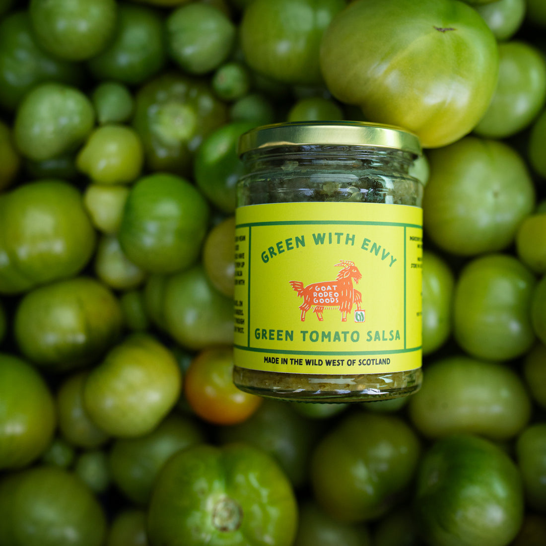 Green With Envy Green Tomato Salsa